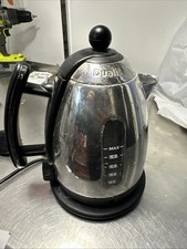 Dualit Electric Kettle Chrome  1.5 Litre Cordless - Tested Working