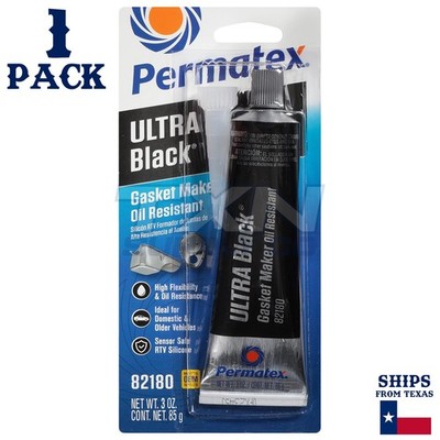 Permatex 82180 Ultra Black Maximum Oil Resistance RTV Silicone Gasket Maker