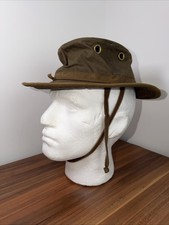 The Tilley Outback Hat Made In Canada Green 7 1/8 Size Tilley Endurables Waxed