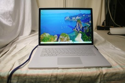 Microsoft Surface Book 2 15'' i7-8650U GTX 1060 16GB 512GB SSD Win11 Pro Touch