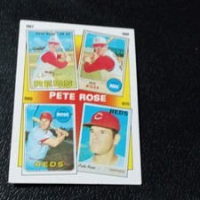 Topps 1986 Series Pete Rose #3 Cincinnati Reds Base Set Baseball Card