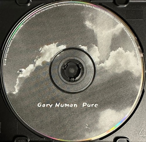 Gary Numan Pure USA PROMO CD Spitfire Records 2000 Excellent Condition - Picture 3 of 3