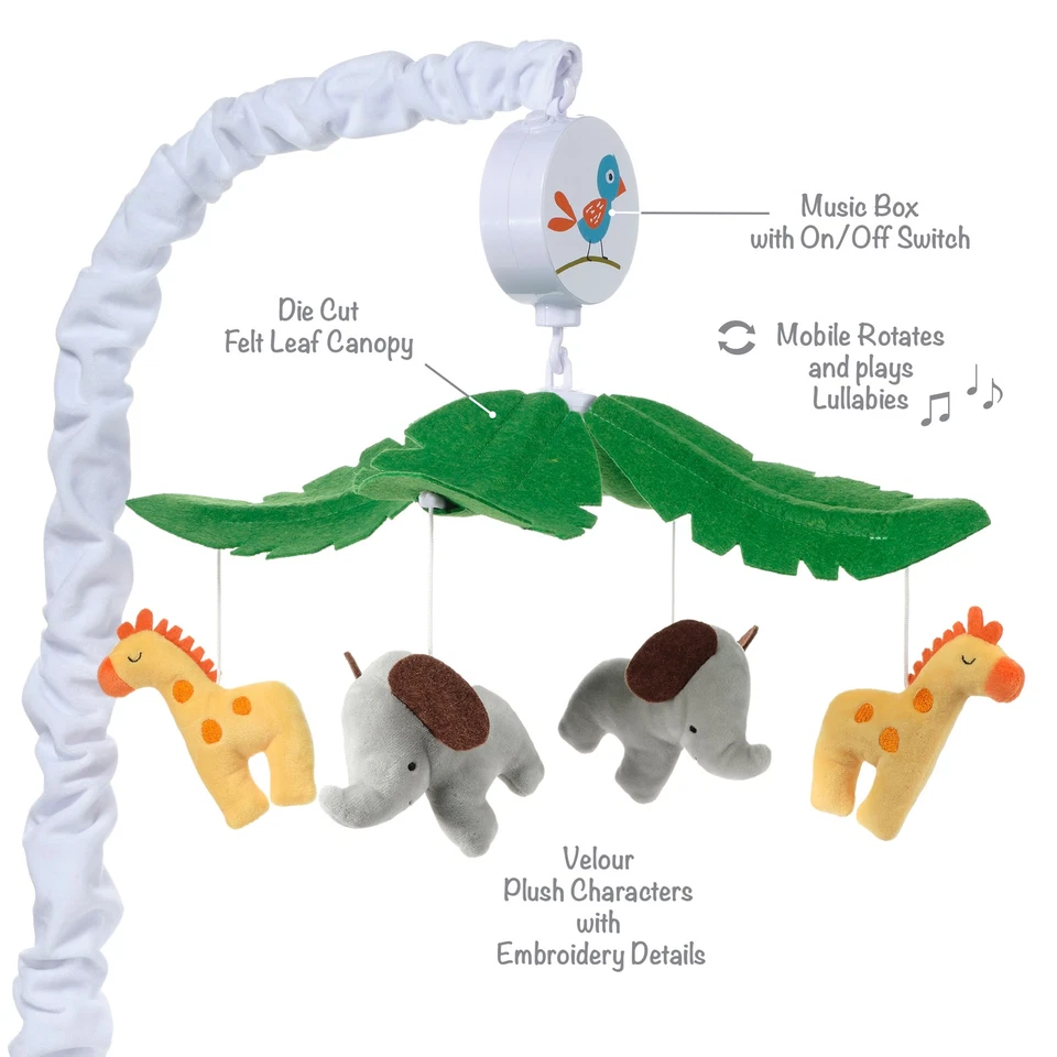 Chupete móvil cuna musical selva piruleta original para dormir juguete Foto 3 de 4