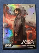 Cassian Andor Topps Star Wars Chrome Refractor