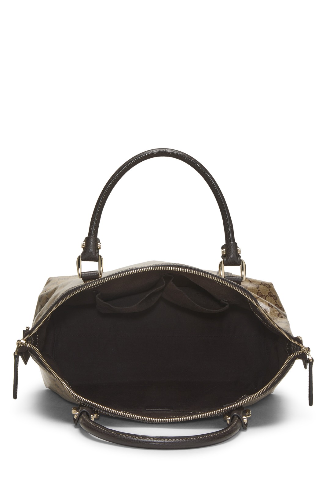 Gucci Orginal GG Crystal Interlocking Dome Handbag Large - WGACA image 6
