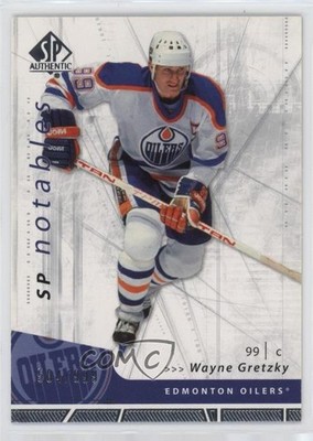 2006-07 SP Authentic SP Notables 504/999 Wayne Gretzky #160 HOF hg6