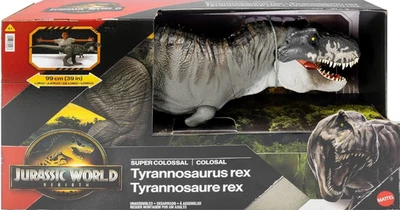 Mattel Jurassic World: Die Wiedergeburt Riesendino Tyrannosaurus Rex JGB52 Neu
