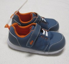 SEE KAI RUN Boys Size 11 US 29 EU Lightweight Blue Orange Sneakers Shoes