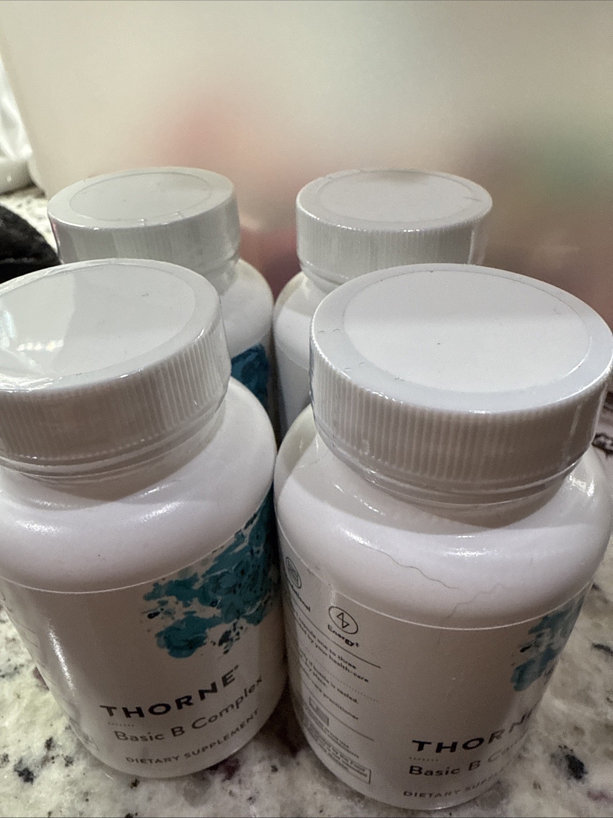 Thorne Basic B Complex 60 Count Multivitamin Expires 02/2026 New Sealed