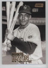 2016 Topps Stadium Club Gold Foil Monte Irvin #177 HOF 02v3