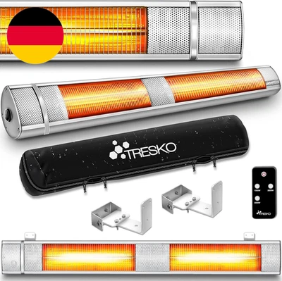 Infrarot Heizstrahler 3000W Mit Fernbedienung | Wärmestrahler Terrasse Elektrisc