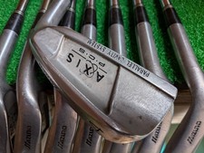 Mizuno AXIS P.C.S. Irons 4-SW - Original Grips & Shaft Bands - Superb Condition
