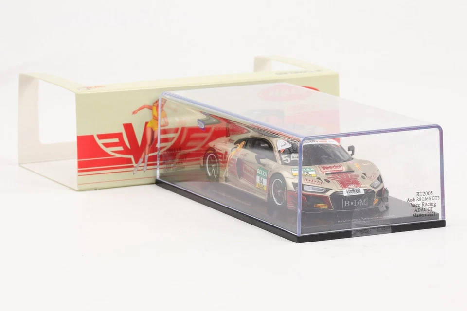 1:43 Spark Audi R8 LMS GT3 Yaco Racing Veedol ADAC GT Masters 2021 RT2005 - Immagine 4 di 4