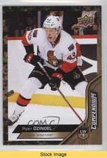 2016-17 Upper Deck Compendium Gold Ryan Dzingel #195 READ 9hd