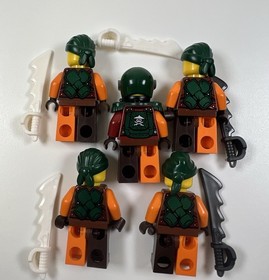 Lego Ninjago Skybound Pirate Minifigures Lot of 5 w/ Weapons Authentic Lego