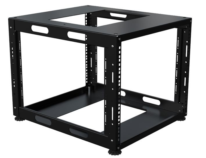 Lanview LVN-OPEN-8U-BL 19"" D=584MM 08U Special Open