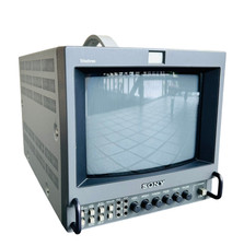 Monitor de video color CRT Sony PVM-9042Q Trinitron 9" encendido solo #023