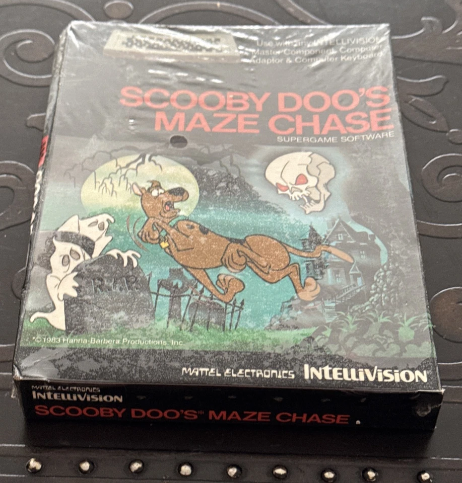 Scooby Doo's Maze Chase *BRAND NEW* 1983 Intellivision Game: VTG RARE HTF SEALED - Image 4 of 4