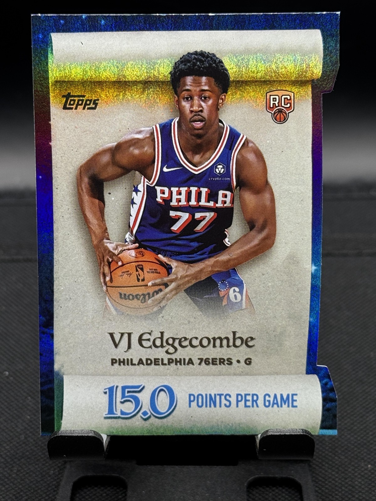 2025-26 Topps Holiday #ML-3 VJ Edgecombe Making The Nice List