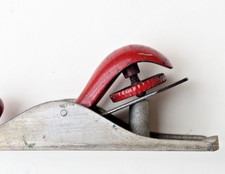 Block Plane, American, steel, red, mid-20th Century