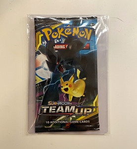 Pokemon Sun and Moon Team Up Booster Pack | eBay
