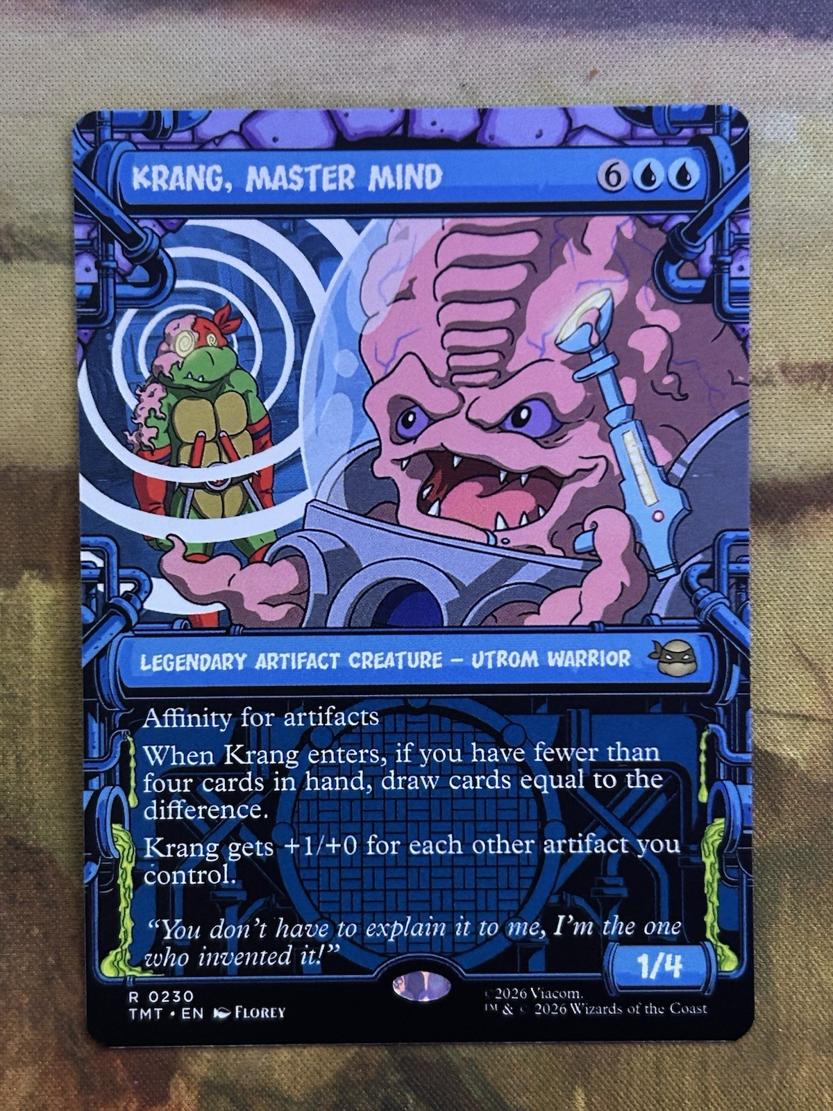Krang, Master Mind (Showcase) Teenage Mutant Ninja Turtles Regular