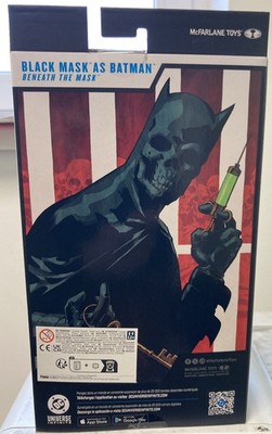 DC Multiverse Actionfigur Black Mask as Batman (Beneath the Mask) 18 cm Neu & OV