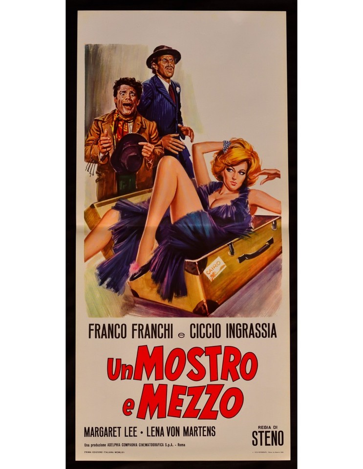 Locandina di Un mostro e mezzo (1964)