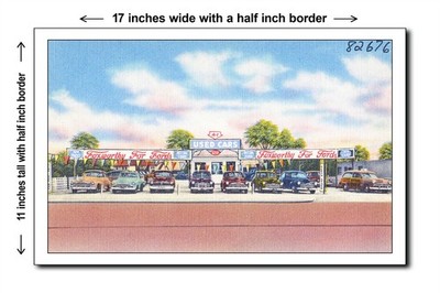 Indiana 1940s - Foxworthy for Fords, West Side, 3219 W. Wash. I - 11x17 Poster