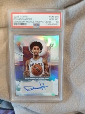 2025-26 Topps - Contemporary Marks Dylan Harper #CM-DH Rainbow Foilboard AU, RC