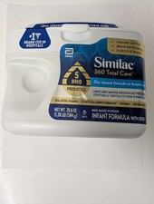 Similac 360 Total Care Formula 20.6 oz Exp 5/2027 NEW SEALED