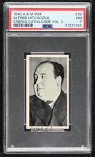 1940 Max Cinema Cavalcade Series 2 Tobacco Small Alfred Hitchcock #33 PSA 7 11bd