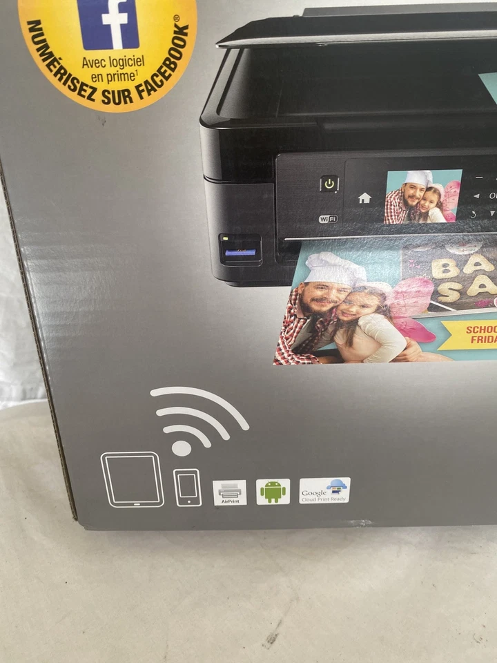 EPSON EXPRESSION HOME XP-434 Small-in-One Printer Wireless Scan Copy. New Sealed - Image 3 of 4
