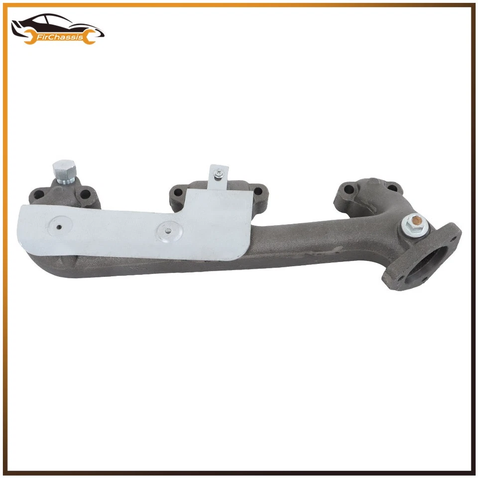 For Chevrolet C3500HD 1991-1995 Left & Right Exhaust Manifold W/ Gasket Kit - Imagem 3 de 4