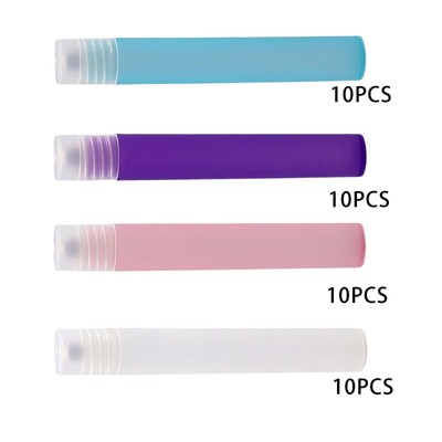 10 Stück 10ml Nachfüllbare Roll on Flaschen Shell Behälter Leicht für