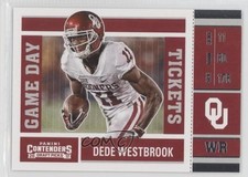 2017 Panini Contenders Draft Picks Game Day Tickets Dede Westbrook #28 0c6