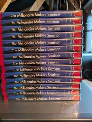 Millionaire Makers 14 DVD Boot Camp Andrew Reynolds Yanik Silver Rare 2004