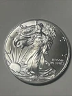 2016 1 Oz Silver American Eagle BU Cameo.