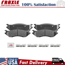 Front Ceramic Disc Brake Pads w/Hardware For Dodge Durango Ram 1500 2002-2005