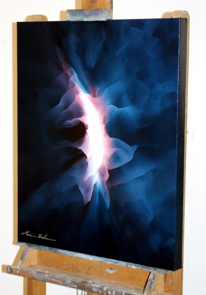 Large Original Oil Painting Contemporary Modern Fine Art Canvas Tara Baden - Photo 5 sur 7