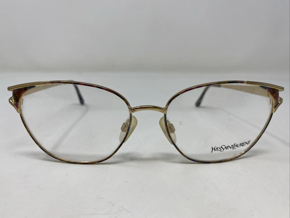 Saint Laurent SL491 006 Eyeglasses Gold 55mm Square Frame Saint Laurent SL 491 Square Glasses | Maverick & Wolf main image 2