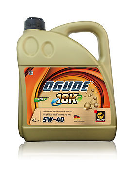 OGUDE 5W-40 18K Fully Synthetic High Performance Motoröl     Made in Germany