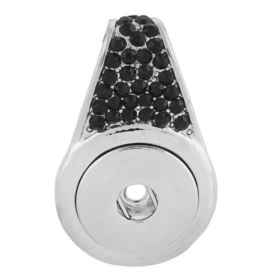 Snap Jewelry  Scroll Pendant Large Bail Fits 18-20mm Ginger Snaps Style Charms