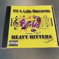 (CD) Various – Fit 4 Life Records Presents Heavy Hitters , OG Press, NM, Rare.