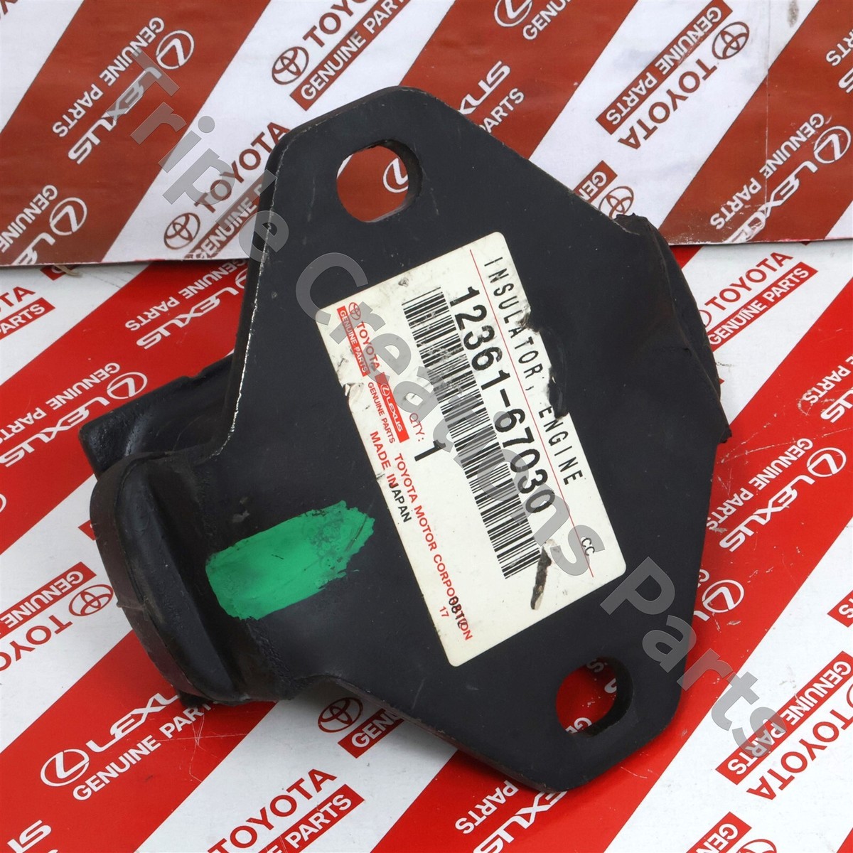 Toyota Genuine 12361-67030 Insulator Engine Mounting Front