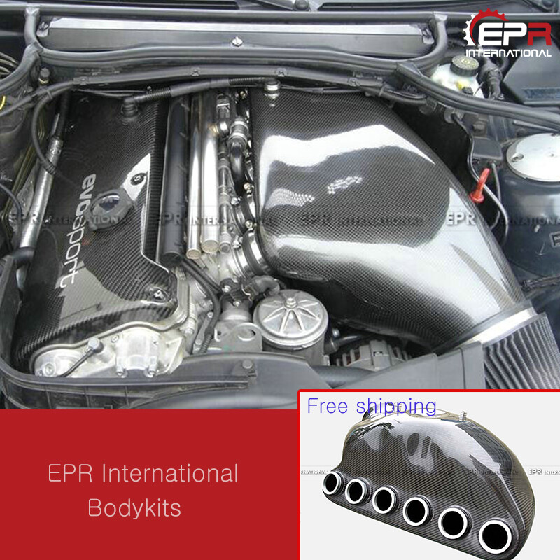 For BMW 00-06 E46 M3 3Series 2Door Coupe Convertible Carbon fiber Intake Air Box