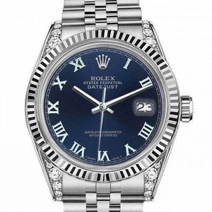 rolex datejust navy face