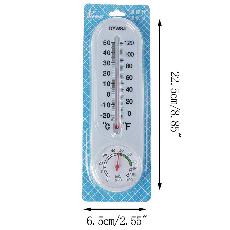 Wall-mounted Household Analog Thermometer Hygrometer Humidity Monitor GA 