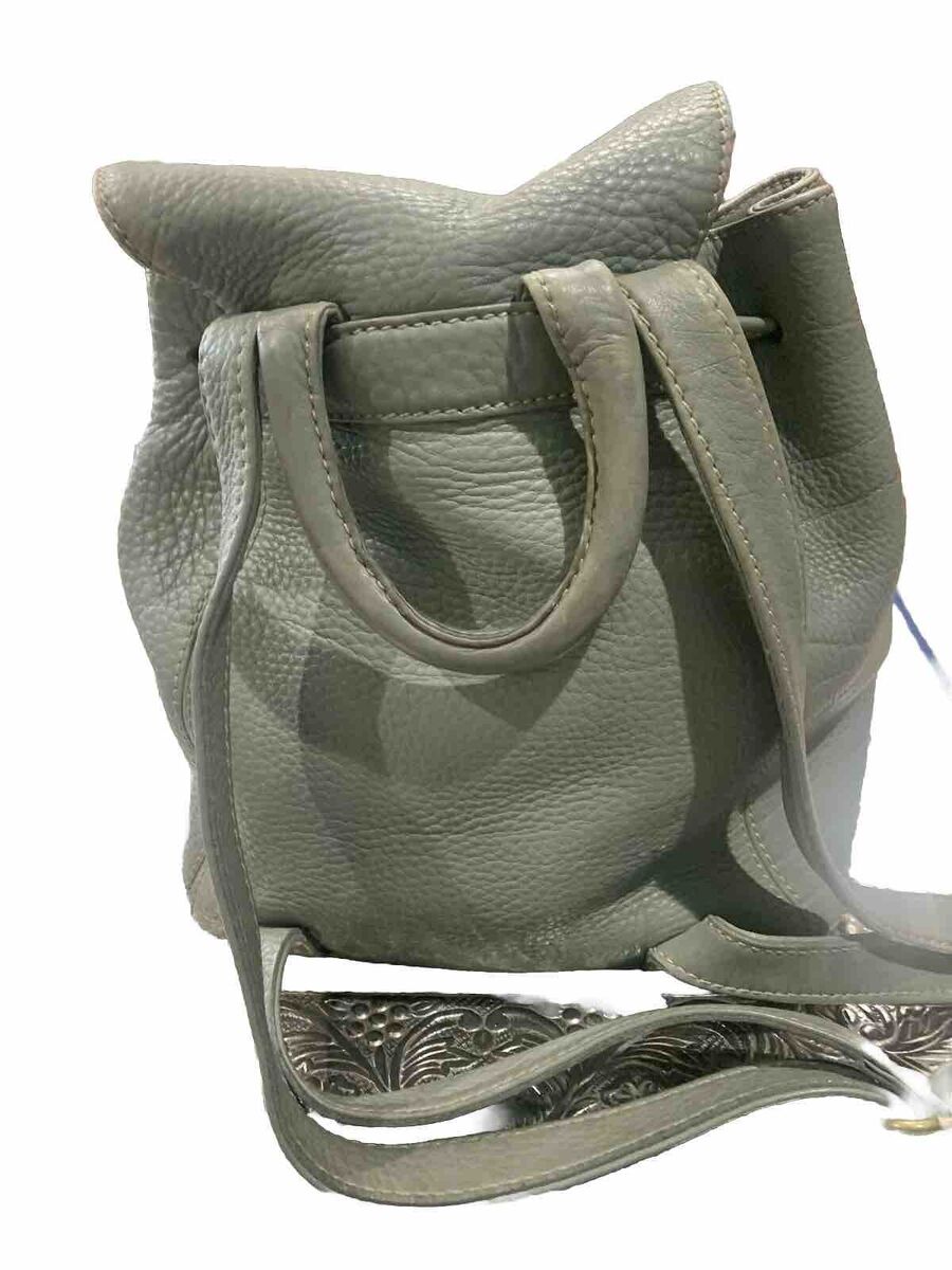 Vintage Coach Sonoma Pebble Leather Backpack Purse Sage Vintage Coach Sonoma Pebble Leather Backpack Purse Sage