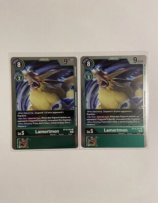 Digimon TCG English Ver. Xros Encounters ~ Lamortmon (x2) BT10-054 R Foil